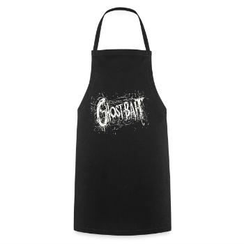 Ghost-bait Horror Paranormal Style - Cooking Apron - black - Front - AI Model Male 185 dark (185cm)