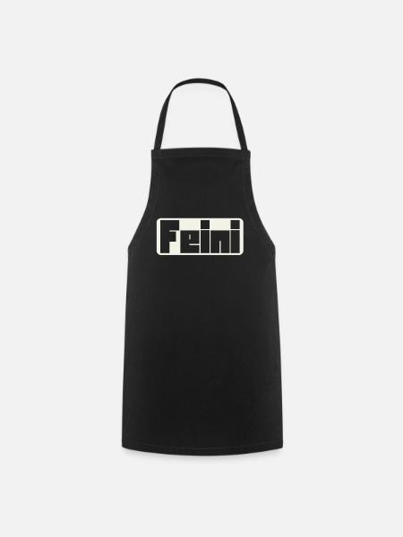 Feini - Dog Merch for everyone ;) - Cooking Apron - black