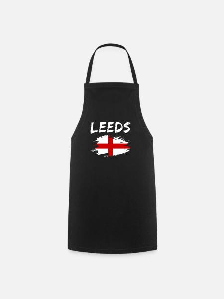 Leeds England - Kochschürze - Schwarz