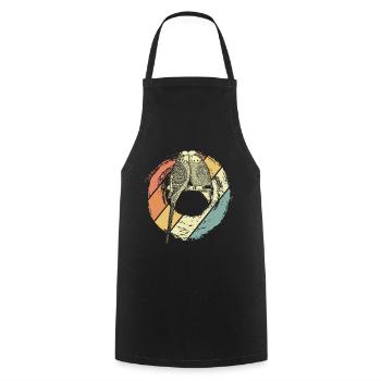 Perruque - Tablier de cuisine - noir - Devant - AI Model Male 185 dark (185cm)