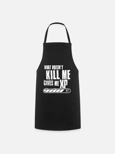 Gaming - Tablier de cuisine - noir