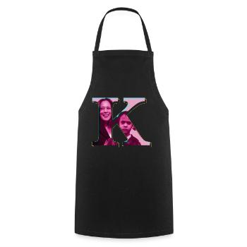 The First But Not The Last Kamala Harris - Cooking Apron - black - Front - AI Model Male 185 dark (185cm)