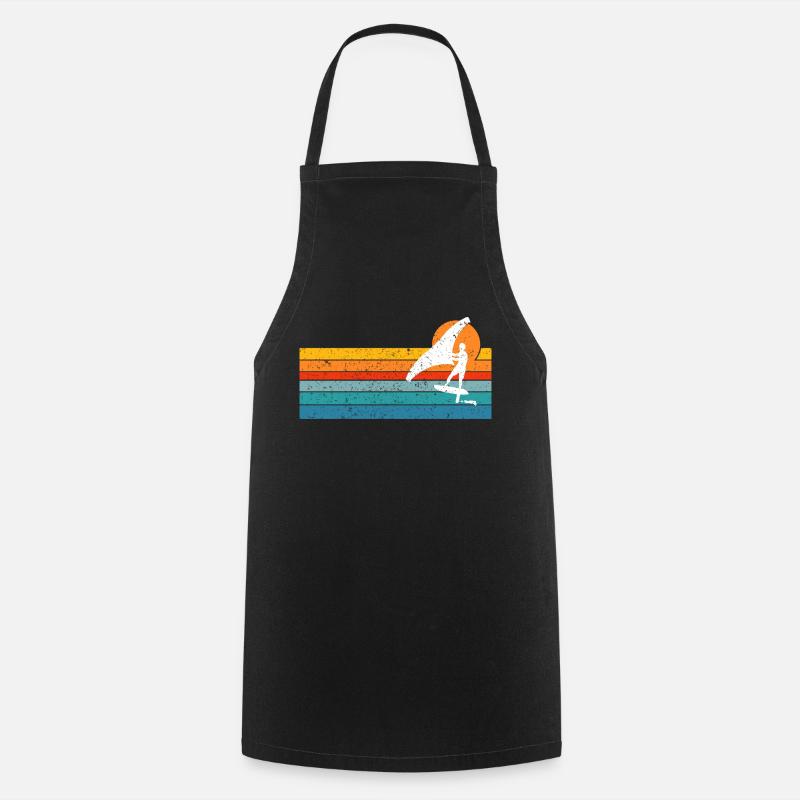 Wing Foiling Surf Surfing Surfer - Kochschürze - Schwarz