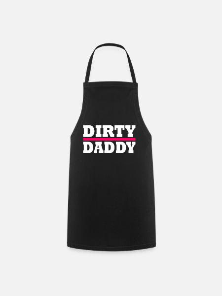 Dirty daddy - Kochschürze - Schwarz