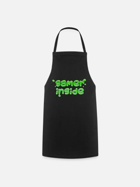 GAMER INSIDE - Cooking Apron - black