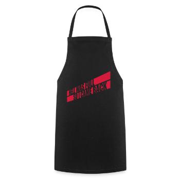hell was full Quote - Cooking Apron - black - Front - AI Model Male 185 dark (185cm)
