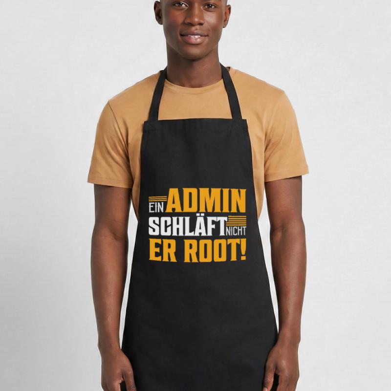 Ein Admin schläft nicht | Er Root! It Programmiere Kochschürze
