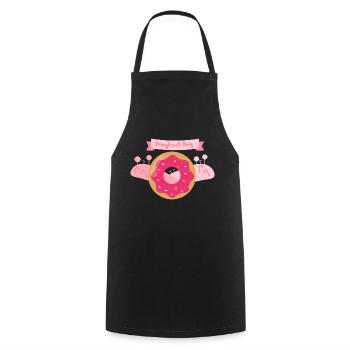 Doughnut day - Kochschürze - Schwarz - Vorne - AI Model Male 185 dark (185cm)