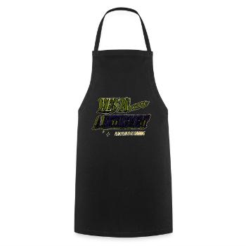 Swimming Pool Tshirts Swimming Pool - Cooking Apron - black - Front - AI Model Male 185 dark (185cm)