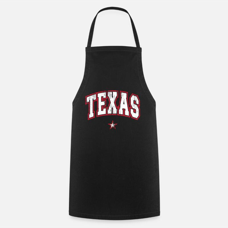 Texas - Kochschürze - Schwarz