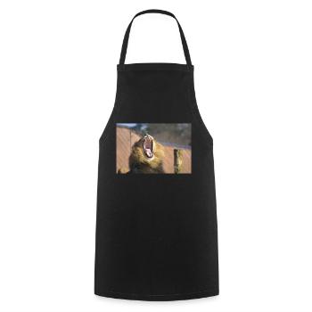 LIONS CSC 0893 - Cooking Apron - black - Front - AI Model Male 185 dark (185cm)