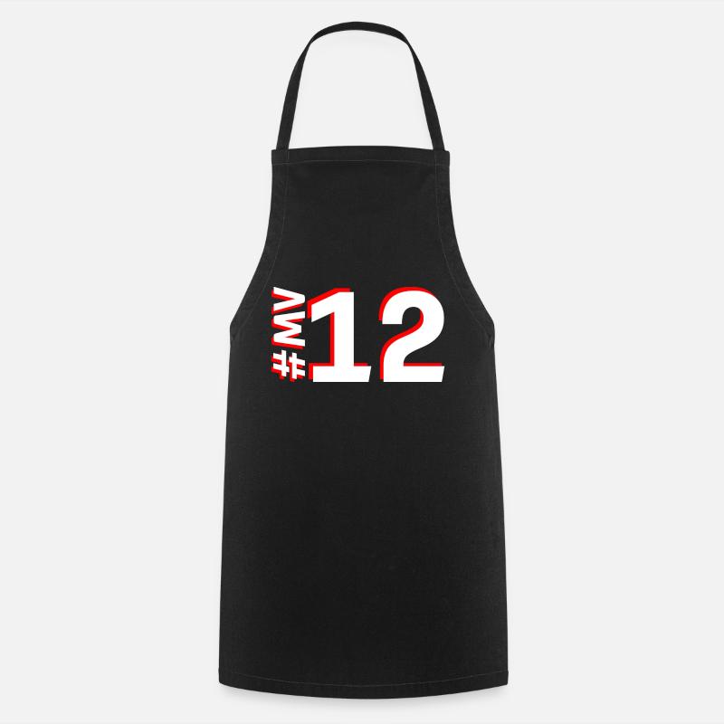 MV12 - Tablier de cuisine - noir