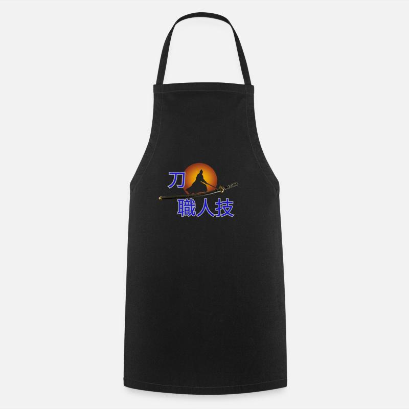 Katana 4 - Tablier de cuisine - noir