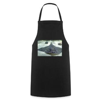 SEA LIFE - Cooking Apron - black - Front - AI Model Male 185 dark (185cm)