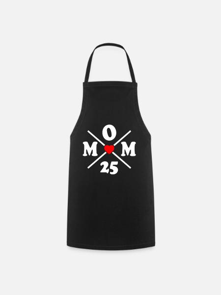 Mom 2025 - Kochschürze - Schwarz