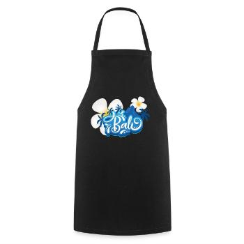 L’île de Bali : paradis tropical et trésor culturel - Tablier de cuisine - noir - Devant - AI Model Male 185 dark (185cm)
