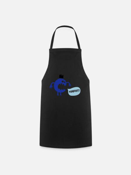 Hungry Monster - Tablier de cuisine - noir