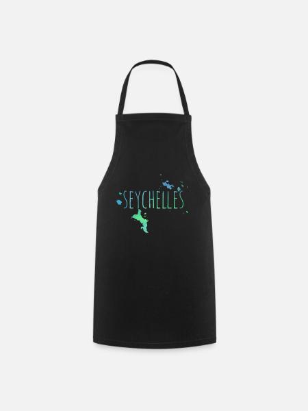 Seychelles - Kochschürze - Schwarz