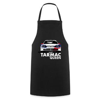 306 Max Rally Tarmac Queen - Kochschürze - Schwarz - Vorne - AI Model Male 185 dark (185cm)