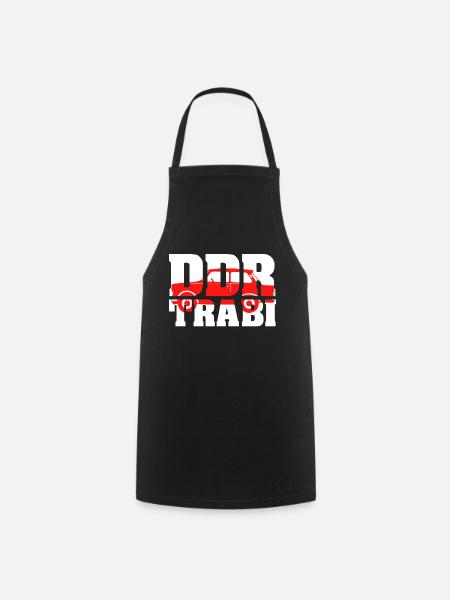 Trabi DDR - Kochschürze - Schwarz
