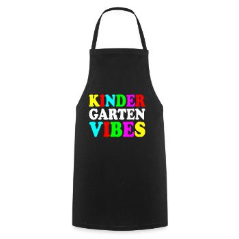 kindergarten vibes - Tablier de cuisine - noir - Devant - AI Model Male 185 dark (185cm)