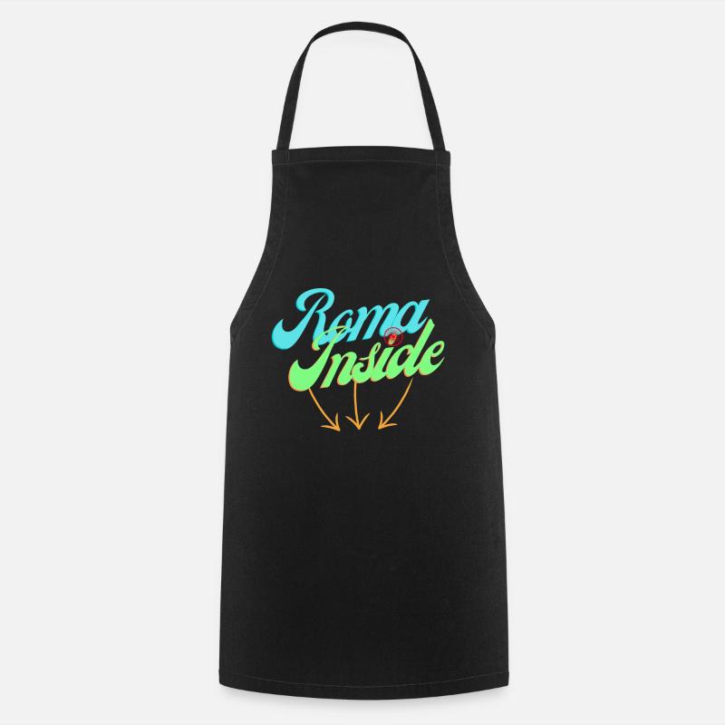 Rome Inside - Cooking Apron - black