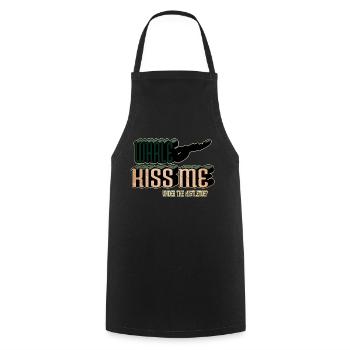 Jokes Funny Quote Animal Dino Bike Moon Beard Gang - Cooking Apron - black - Front - AI Model Male 185 dark (185cm)