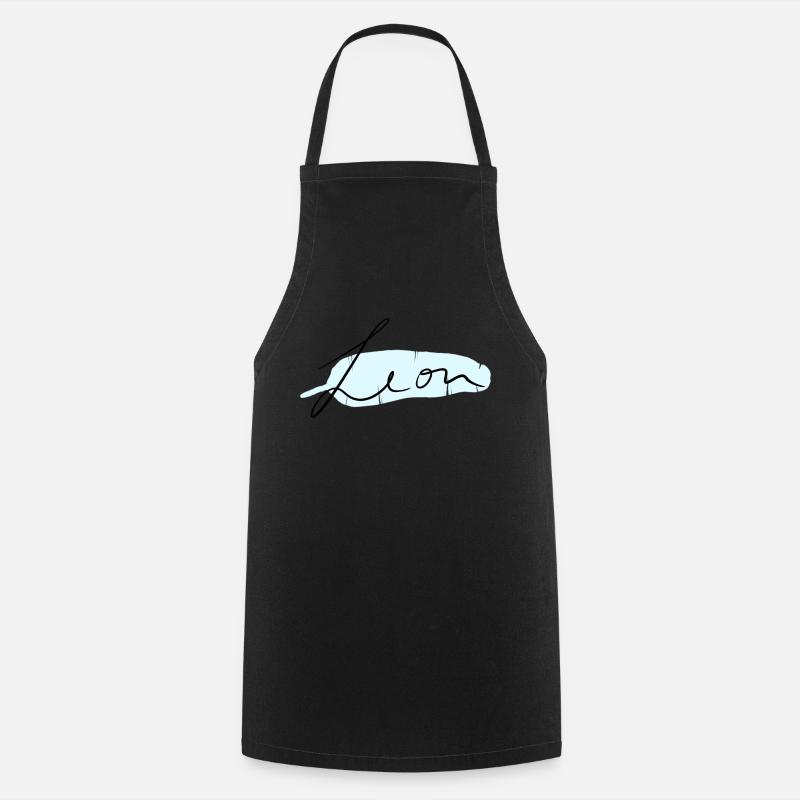Léon - Tablier de cuisine - noir
