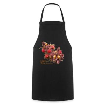 Rubus - Cooking Apron - black - Front - AI Model Male 185 dark (185cm)