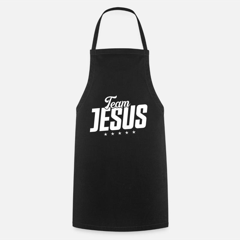 L’équipe Jésus - Tablier de cuisine - noir