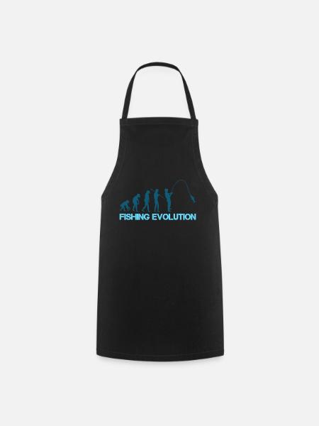 fishing evolution - Kochschürze - Schwarz