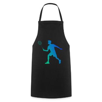 Badminton Badminton Badminton Players Women - Cooking Apron - black - Front - AI Model Male 185 dark (185cm)