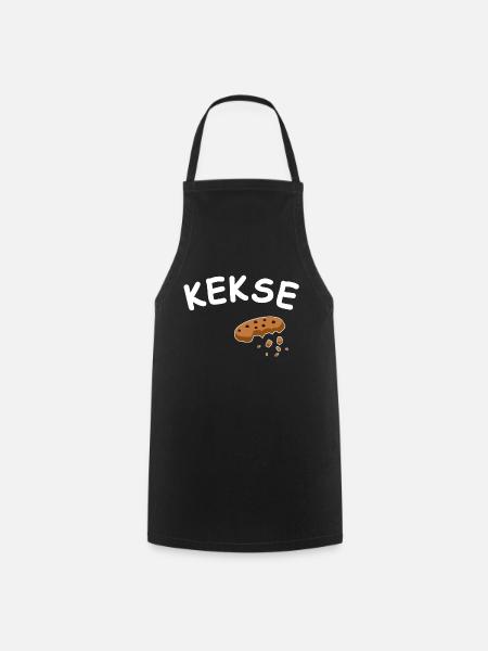 Kekse - Kochschürze - Schwarz