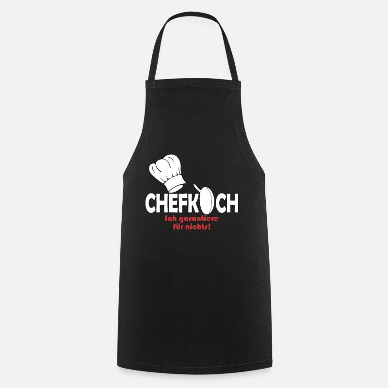 Chefkoch - Kochschürze - Schwarz