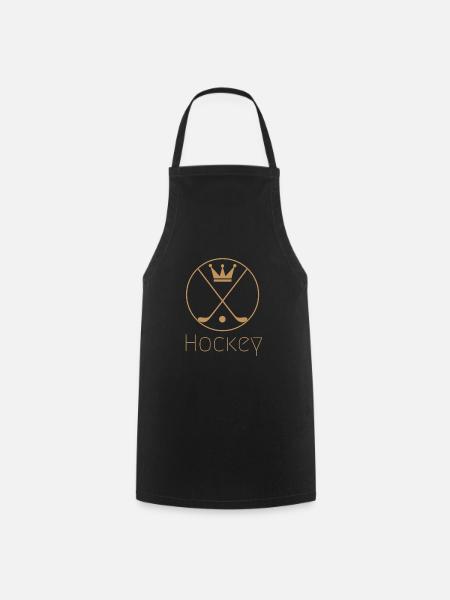 Hockey - Kochschürze - Schwarz