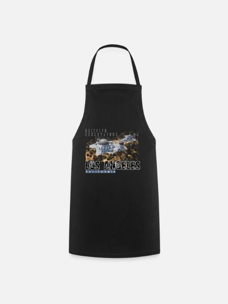 Los Angeles - Cooking Apron - black