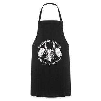 Vikings Thor Walhalla - Cooking Apron - black - Front - AI Model Male 185 dark (185cm)