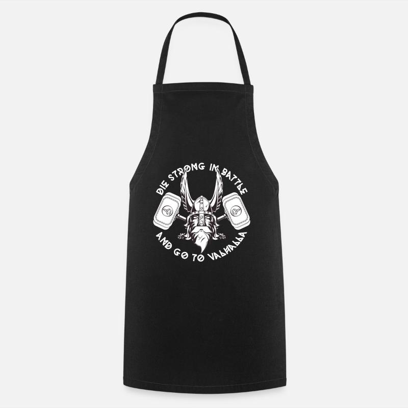 Vikings Thor Walhalla - Tablier de cuisine - noir