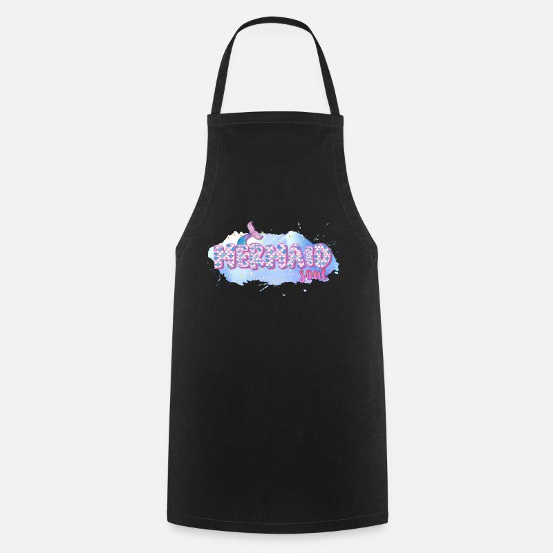 Ocean Sublimation - Cooking Apron - black