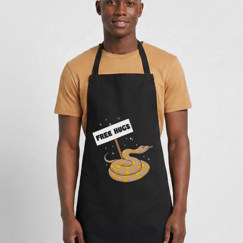 King python design for snake lovers Cooking Apron