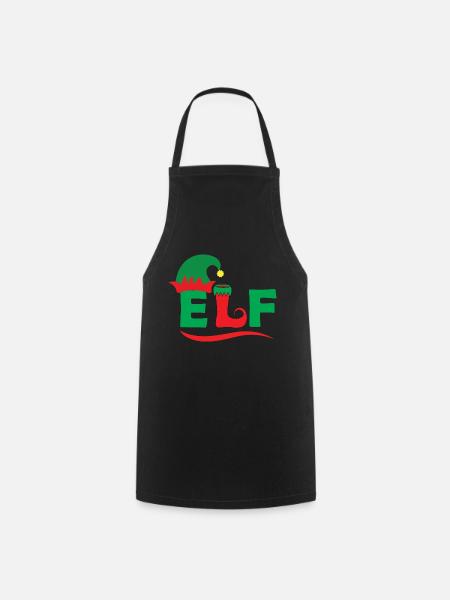 Elf - Kochschürze - Schwarz