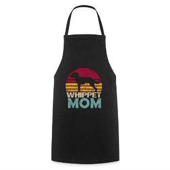 Bedlington Whippet Dog Mom Mom Owner For Her - Cooking Apron - black - Front - AI Model Male 185 dark (185cm)