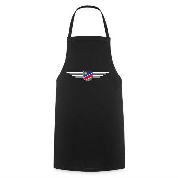 Namibia T-Shirt for Fans and Travelers - Cooking Apron - black - Front - AI Model Male 185 dark (185cm)