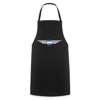 Nicaragua T-Shirt Design - Kochschürze - Schwarz - Vorne - AI Model Male 185 dark (185cm)