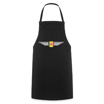 Andorra Fans T-Shirt Design - Kochschürze - Schwarz - Vorne - AI Model Male 185 dark (185cm)