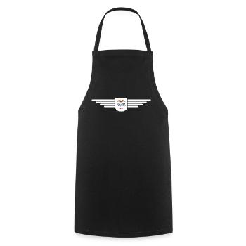 Iowa Fan T-Shirt – Your State! - Cooking Apron - black - Front - AI Model Male 185 dark (185cm)