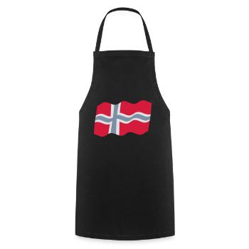 Norway - Tablier de cuisine - noir - Devant - AI Model Male 185 dark (185cm)