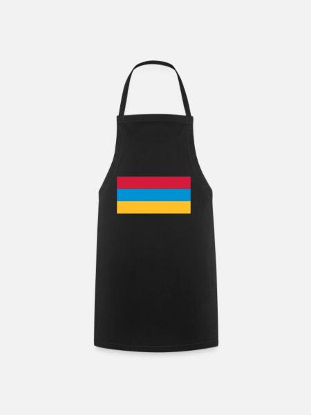 Arménie (V) - Cooking Apron - black