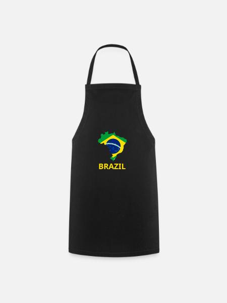 brazil - Tablier de cuisine - noir