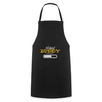 aptitude - Tablier de cuisine - noir - Devant - AI Model Male 185 dark (185cm)